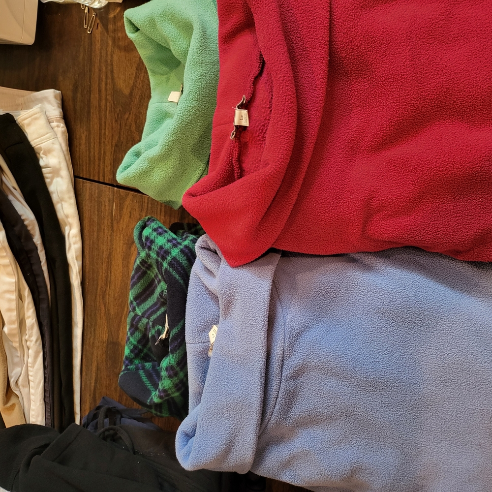 Talbots Cowl & Turtlenecks - Red, Green, Blue